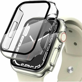 Θήκη Tech-Protect Defense 360 για Apple Watch 45mm - Διάφανο