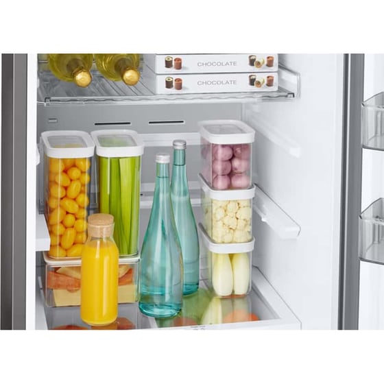 SAMSUNG RB38C7B6CS9/EF No Frost 390 Lt Ασημί Μεταλλικό Ψυγειοκαταψύκτης image 10
