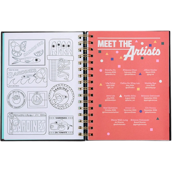 Ημερολόγιο Ban.Do 2026 12Μ Medium Thrilled to be Here image 14