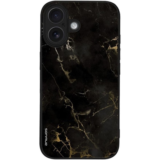 Θήκη Apple iPhone 16 - Sonique Marble Series - Μαύρο image 0
