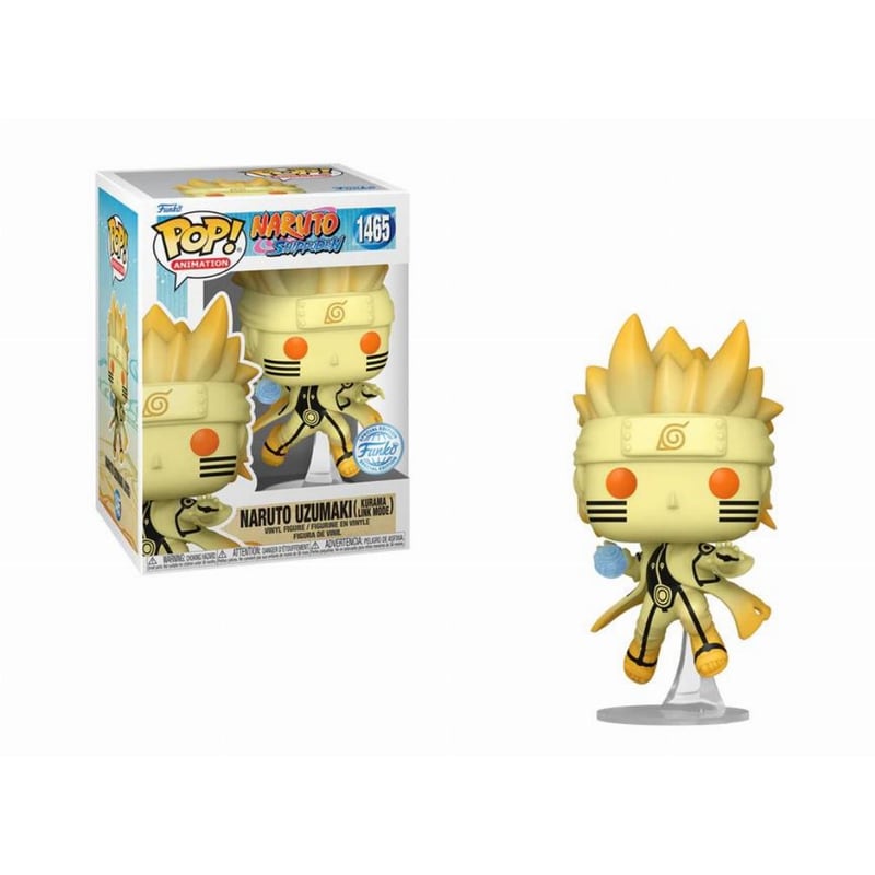 FUNKO Funko Pop! Animation - Naruto Shippuden - Naruto Uzumaki (Kurama Link Mode) #1465