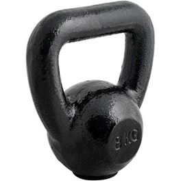 Kettlebell Amila Κλασικό από Εμαγιέ 8kgr - Μαύρο