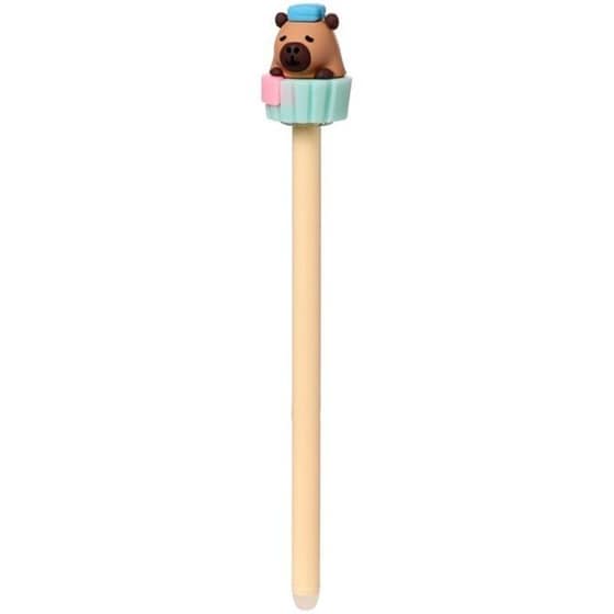 Στυλό Διαρκείας Puckator με Γόμα Topper Capybara (1 Τεμάχιο) image 3
