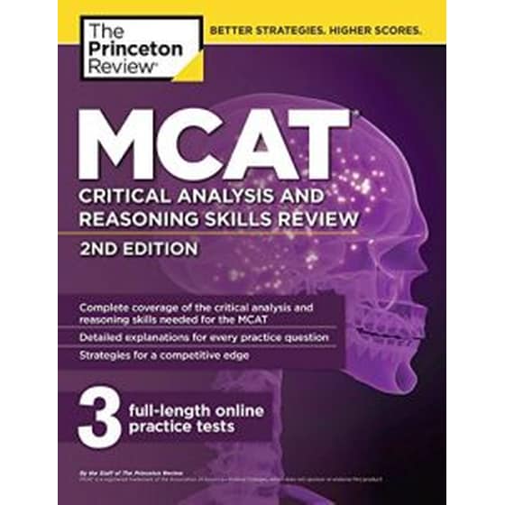 MCAT Critical Analysis and Reasoning Skills Review, 2nd Edition image 0