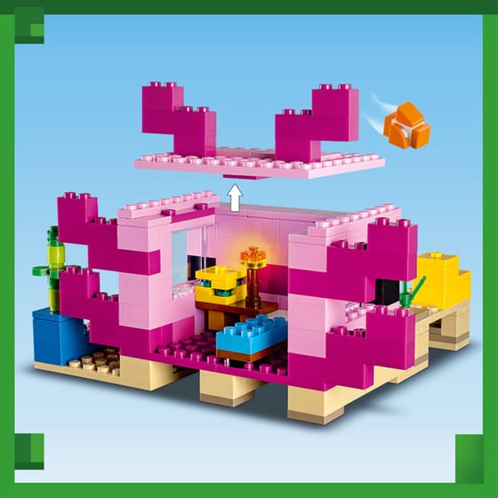 LEGO® Minecraft The Axolotl House (21247) image 6
