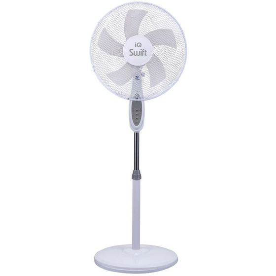 IQ PSF40-5R 50W 40cm Ανεμιστήρας Δαπέδου με Τηλεχειστήριο Λευκό image 0