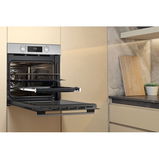 WHIRLPOOL OMR58HU1FB 71 Lt Inox Εντοιχιζόμενος Φούρνος Άνω Πάγκου image 8