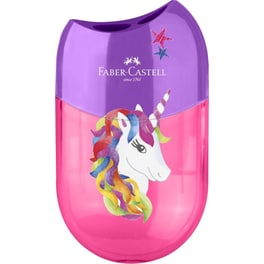 Ξύστρα Faber Castell Apple Διπλή - Μονόκερος