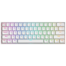Gaming Πληκτρολόγιο Redragon Draconic Pro K530 Ασύρματο Μηχανικό RGB - White