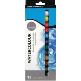 Χρώματα Ακουαρέλας Daler Rowney 12ml 12 Τεμάχια