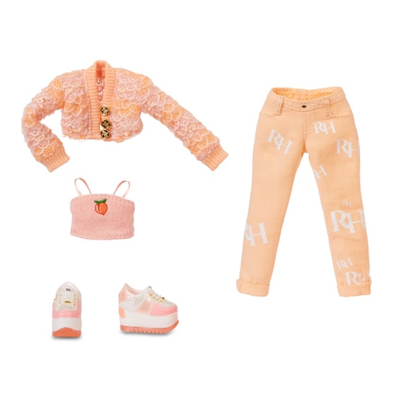Rainbow High Κούκλα Georgia Bloom Fashion Doll (Peach) image 9