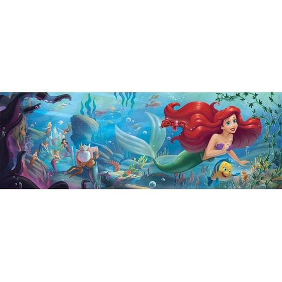 Παζλ Clementoni Panorama Disney The Little Mermaid (1000 Κομμάτια) image 1