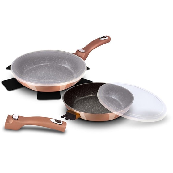 Σετ Τηγάνια BERLINGER HAUS BH-7742 4 τμχ Καφέ image 0