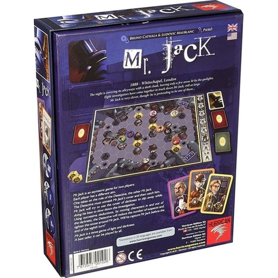 Επιτραπέζιο Παιχνίδι Kaissa Mr. Jack 2nd Edition image 1