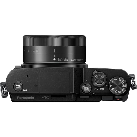 Mirrorless Camera Panasonic DC-GX800KEGK 12-32mm - Μαύρο image 2