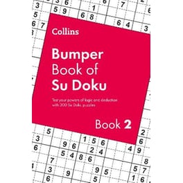 Collins Bumper Book of Su Doku book 2