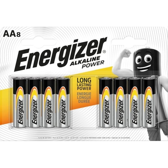 Power Αλκαλική Μπαταρία Lr6/aa 1.5v 8 Τεμάχια image 0