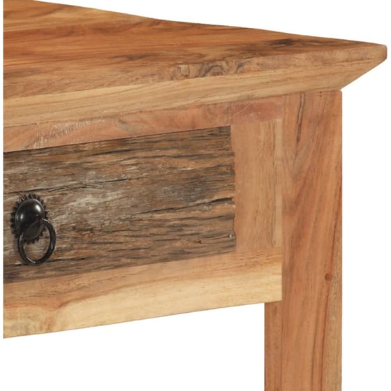 Γραφείο VidaXL από Μασίφ Ανακυκλωμένο Ξύλο 110x50x75 cm image 1