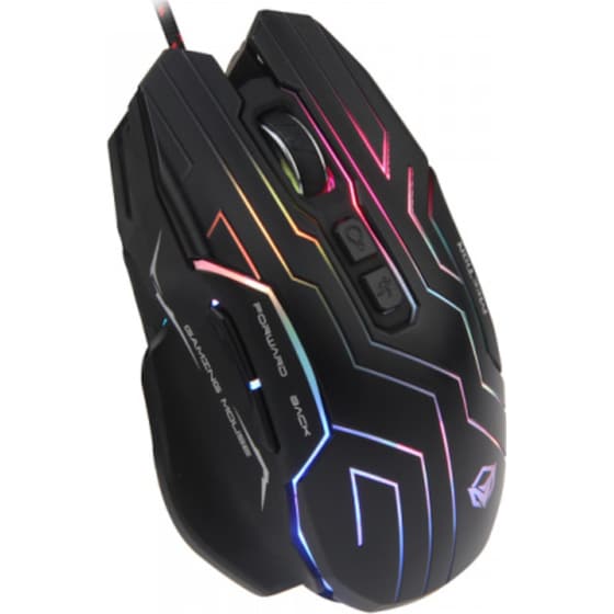 Meetion Gm22 RGB Gaming Ενσύρματο Ποντίκι - Μαύρο image 1
