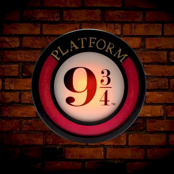 Διακοσμητικό Φωτιστικό Γραφείου Harry Potter Platform 9 3/4 image 1