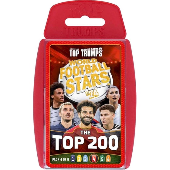 Top Trumps - World Football Stars 2024 (The Top 200) Pack 4 of 6 image 0