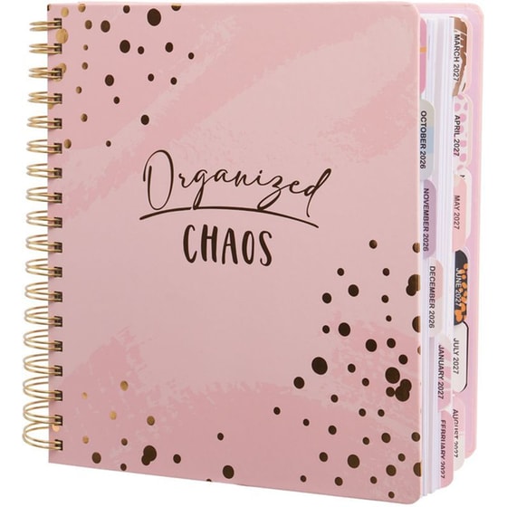 Ημερολόγιο Ημερήσιο Posh+Pop 18Μ 26-27 Organised Chaos image 1