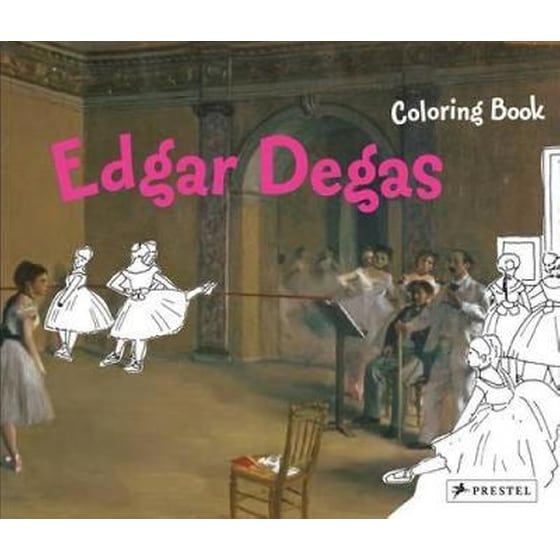 Edgar Degas- Coloring Book image 0