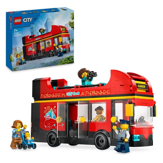 LEGO® City Red Double-Decker Sightseeing Bus (60407) image 7