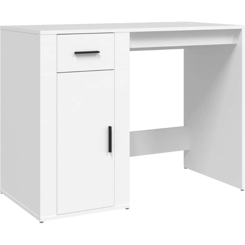 Γραφείο VidaXL από Επεξεργασμένο Ξύλο 100x49x75 cm - Λευκό