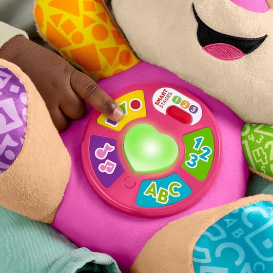Fisher-Price Εκπαιδευτικό Σκυλάκι Smart Stages Ροζ (JFD34) image 2