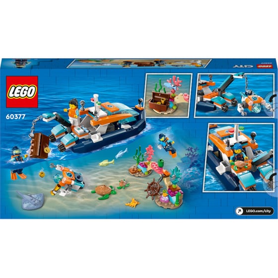 LEGO® City Explorer Diving Boat (60377) image 9