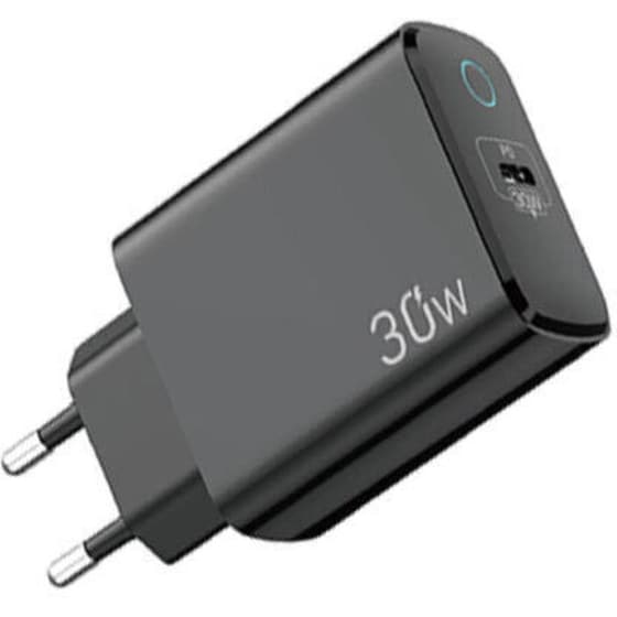 Φορτιστής Lamtech LAM112730 USB‑C 30 W - Μαύρο image 0