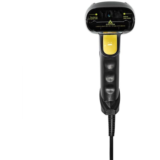 NEDIS BSCN1D100BK Scanner Χειρός Ενσύρματο Ανάγνωση 1D Barcodes Μαύρο image 1