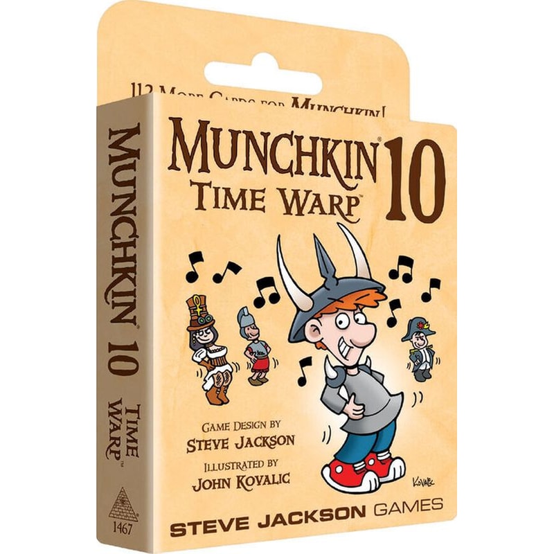 STEVE JACKSON GAMES Munchkin 10 Time Warp Επέκταση Επιτραπέζιου