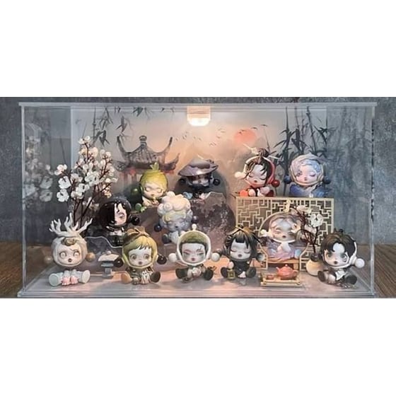 Φιγούρα Pop Mart Skullpanda The Ink Plum Blossom Series Blind Box image 3