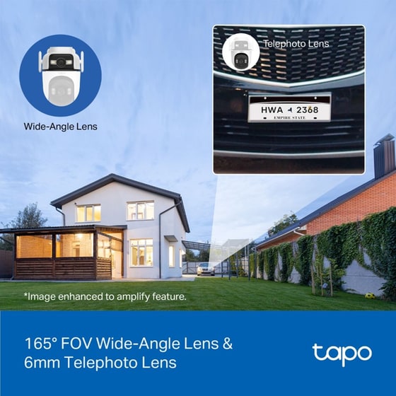 Ασύρματη IP Camera TP-Link Tapo C545D 2K με WiFi & Ανίχνευση κίνησης image 4