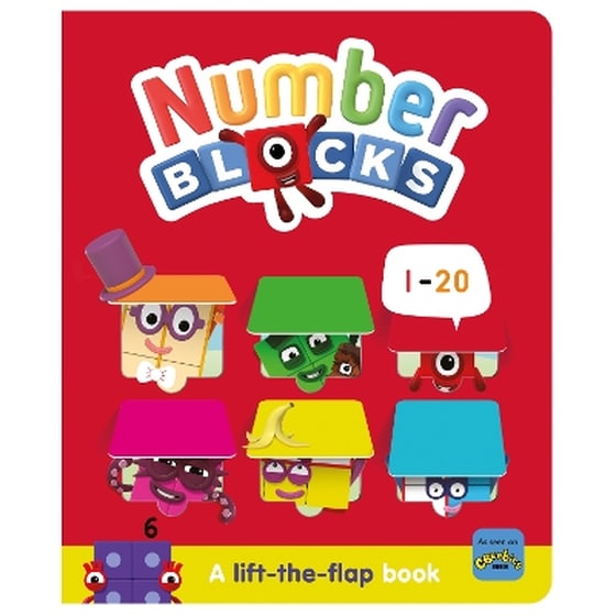 Numberblocks 1-20: A Lift the Flap Book image 0