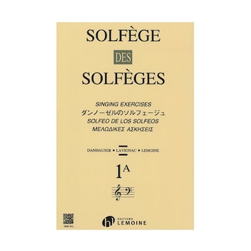 HENRY LEMOINE Solfege Des Solfeges, Vol.1a