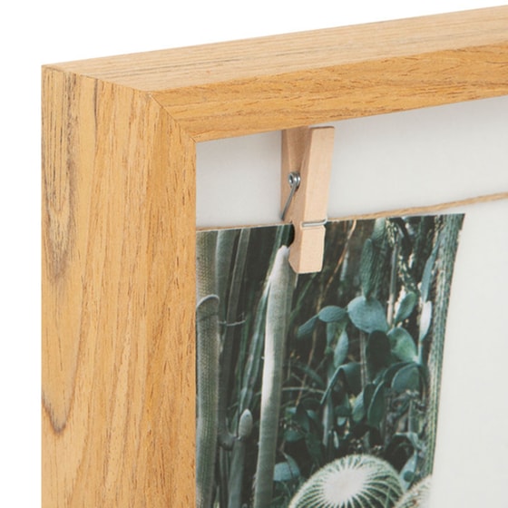Κορνίζα Τοίχου Spitishop A-s Bota 193153 MDF 40x4.4x40 cm - Φυσικό image 1