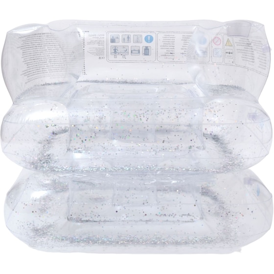 Στρώμα Θαλάσσης SunnyLife Lilo 85 cm - Διαφανές/Glitter image 0