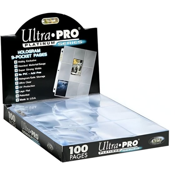 Ultra Pro Hologram 9-pocket Album Pages 100 Θέσεις image 0