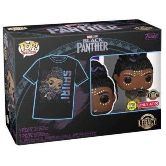 Funko Pop! & Tees - Marvel Black Panther - Shuri Vinyl Figure με T-Shirt (S) image 0