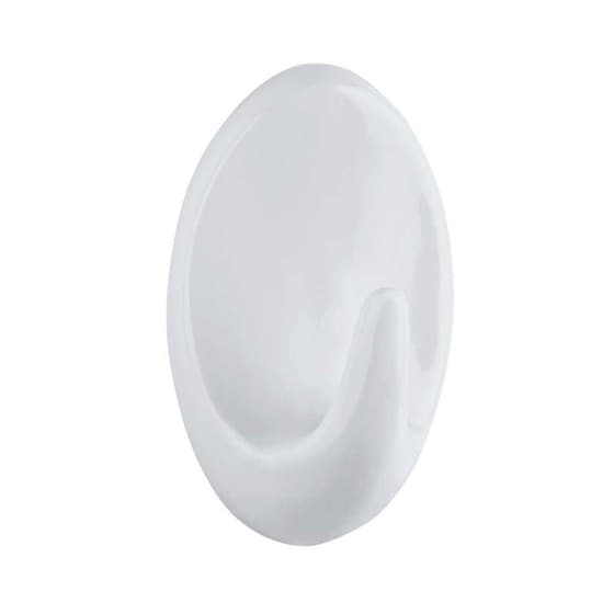 Αυτοκόλλητα Κρεμαστράκια Wenko Strip It 4460040100 3x2x5 cm Σετ 2 Τμχ - Λευκά image 0