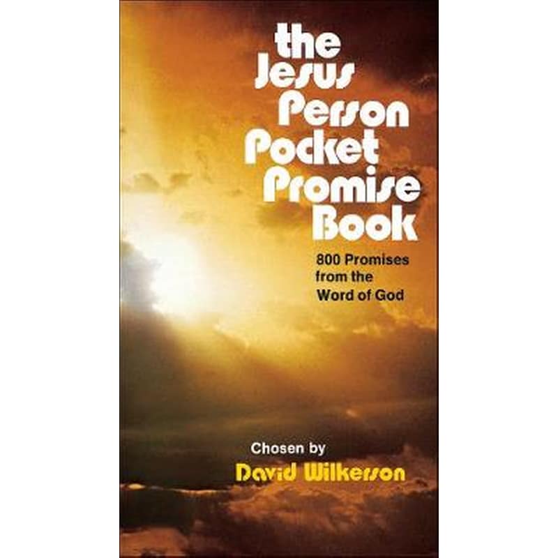 Jesus Person Pocket Promise Book - 800 Promises from the Word of God