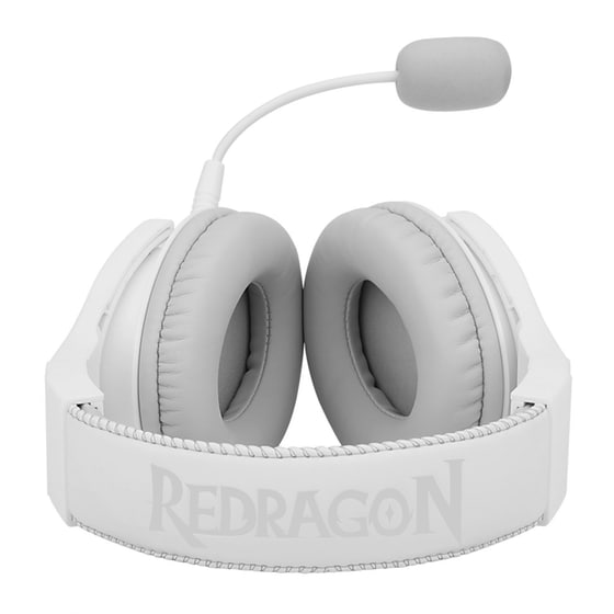 Redragon Pandora H350W Ενσύρματα Ακουστικά 3.5mm / USB -  Λευκό image 6