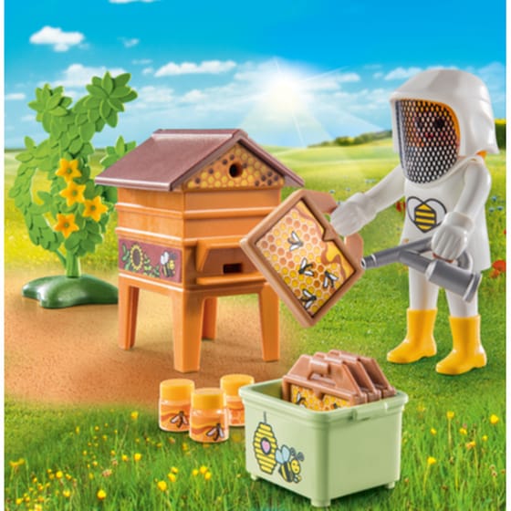 PLAYMOBIL® Country Μελισσοκόμος με Κηρήθρες (71253) image 5