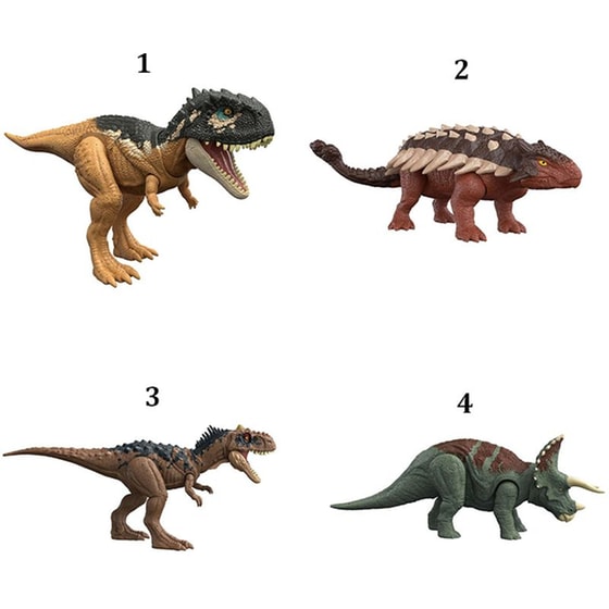 MATTEL Φιγούρα Jurassic World Movie Δεινόσαυρος Με Κινούμενα Μέλη (4 Σχέδια) image 1