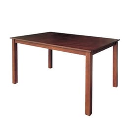 Τραπέζι Woodwell Καρυδί από Mdf 120x80x74cm C9820 - Καφέ