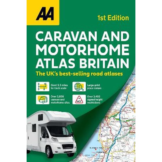 AA Caravan & Motorhome Atlas image 0
