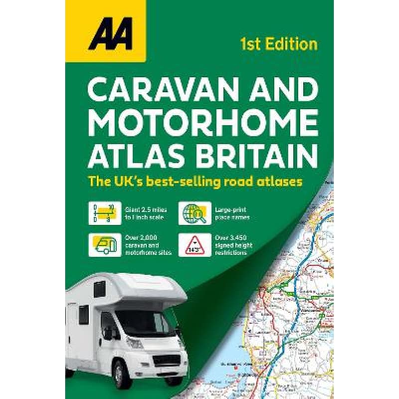 AA Caravan Motorhome Atlas